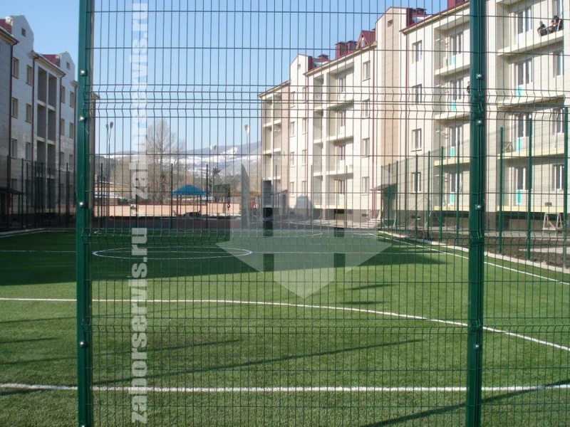 3D заборы для спортивной площадки 20 соток 5мм