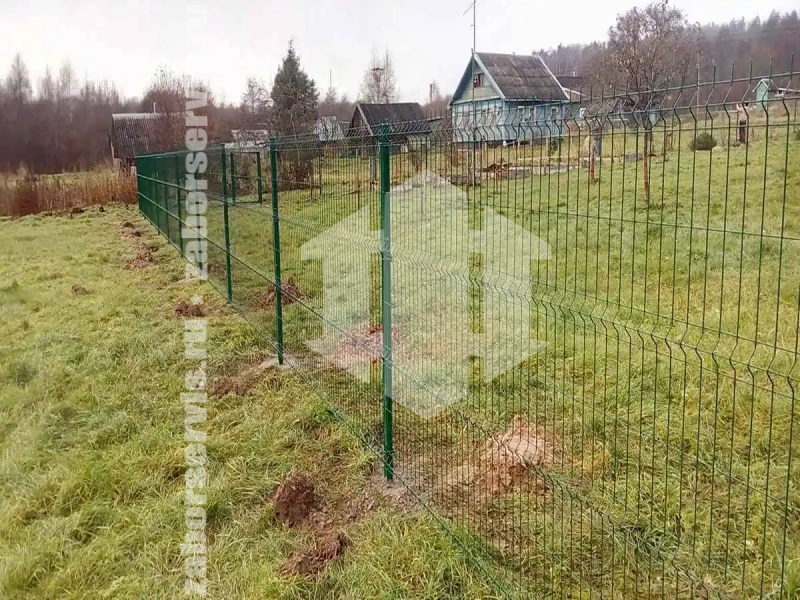 3D заборы для частного дома 84 метра 5мм