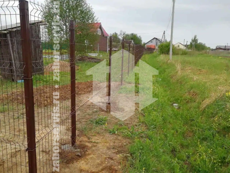 3D заборы для частного дома 105 метров 6 мм